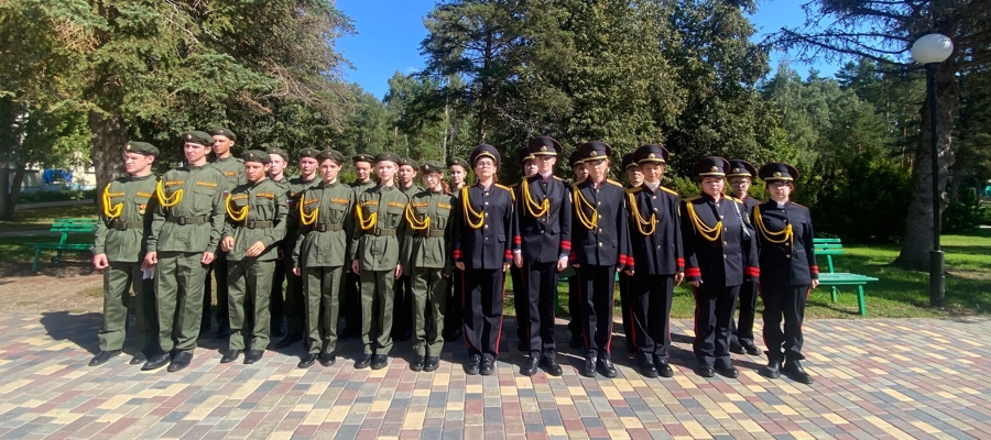 Новгородские кадеты Росгвардии  принимают участие  в  патриотической смене  «За честь Отчизны»  в Республике Беларусь