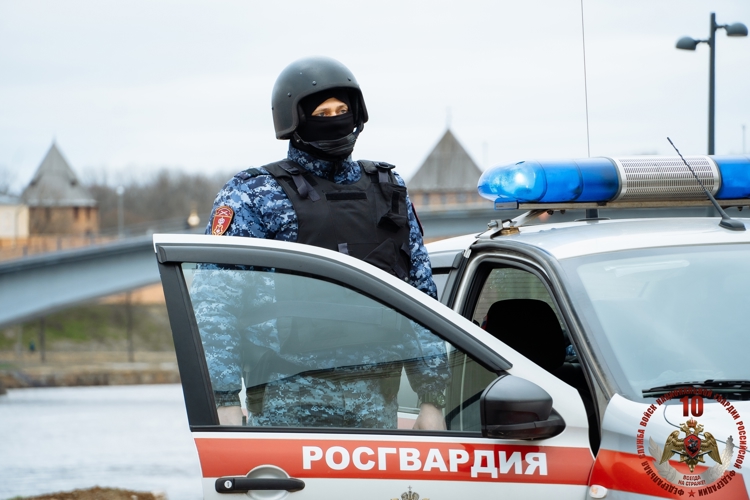 Сотрудники Росгвардии задержали мужчину